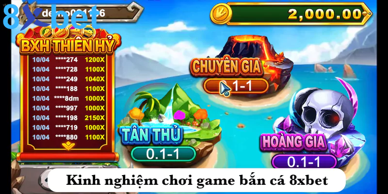 Bắn cá 8xbet - Khám phá game bắn cá đại dương cực hấp dẫn Kinh nghiệm chơi game bắn cá 8xbet dễ chiến thắng