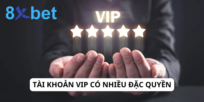Điều Khoản 8xBet - Đảm Bảo Quyền Lợi Và Trải Nghiệm An Toàn Hội viên cấp độ VIP được nhận nhiều quyền lợi hơn