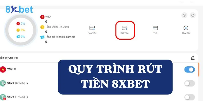 Rút tiền 8Xbet: Quy trình nhanh chóng và an toàn Quy trình rút tiền 8Xbet đơn giản, dễ thực hiện